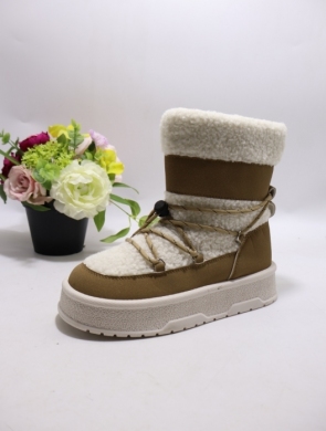 Śniegowce damskie (36-41) 8-122 KHAKI