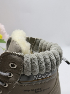 Trapery damskie ocieplane (36-41) U4-2L LGREY