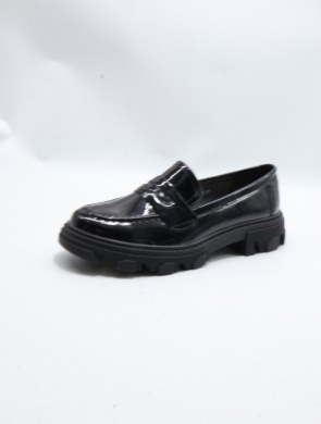 Mokasyny damskie na płaskim (36-41) 999-3 BLACK