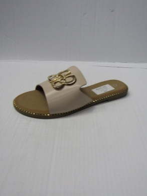 Klapki damskie na płaskim (36-41) EFL002 BEIGE