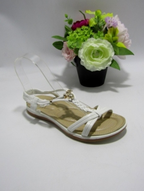 Sandały damskie na płaskim (36-41) FY7007 WHITE