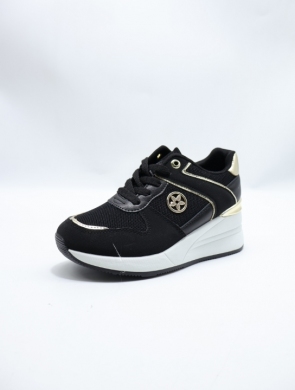 Buty sportowe damskie na koturnie (36-41) LDLJ-178 BLACK