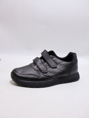 Buty sportowe damskie na płaskim (36-41) H013 BLACK