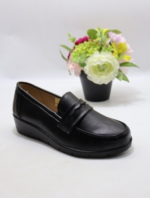 Półbuty damskie na koturnie (36-41) C-08 BLACK