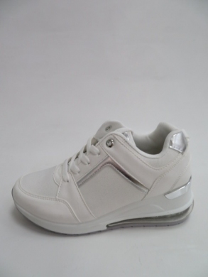 Sportowe Damskie na koturnie (36-41) 8036 WHITE