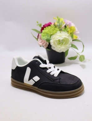 Buty sportowe damskie na płaskim (36-41) 88-92 BLACK
