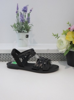 Sandały damskie na płaskim (36-41) 11-47 BLACK