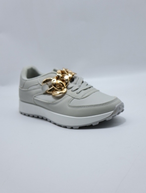 Buty sportowe damskie na płaskim (36-41) 6368 GREY
