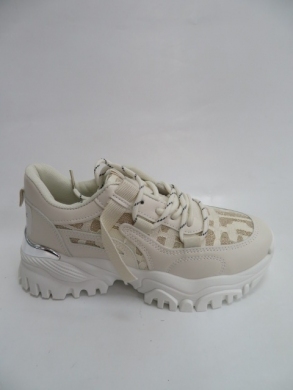 Sneakersy damskie niskie (36-41) AB960 BEIGE