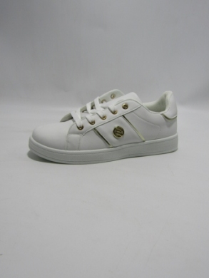 Buty sportowe damskie na płaskim (36-41) DD-311 WH/GOLD