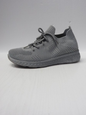 Buty sportowe damskie na płaskim (37-42) N1563 GREY