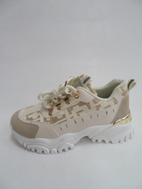 Sneakersy damskie niskie (36-41) AB900 BEIGE