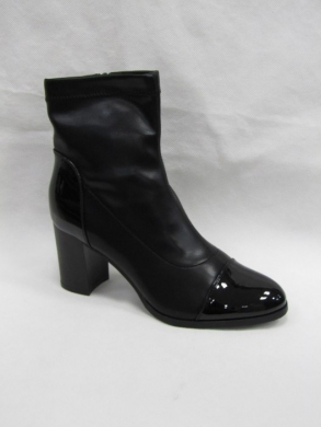 Botki damskie na obcasie (36-41) H20578 BLACK