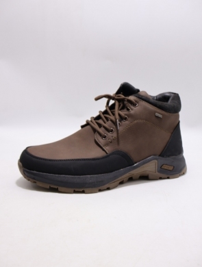 Botki męskie ocieplane (40-46) 1386-2 BROWN