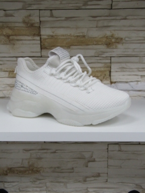 Buty sportowe damskie na płaskim (36-41) 2107 WHITE