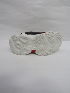Buty sportowe chłopięce (32-37) L317 BLACK/RED