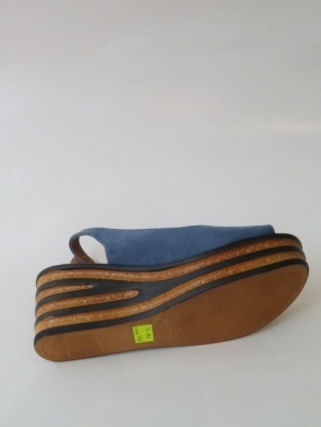 Sandały Damskie na koturnie (36-41) FL1041 BLUE