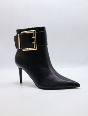 Botki damskie na szpilce (36-41) X118-A6 BLACK