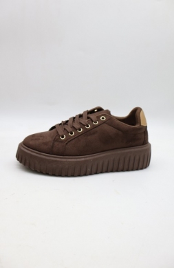 Buty sportowe damskie na płaskim (36-41) BO-922 BROWN