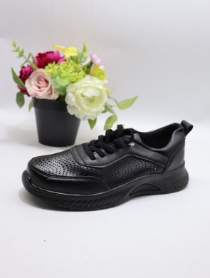 Buty sportowe damskie na płaskim (36-41) BK-620 BLACK
