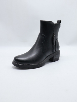 Botki damskie ocieplane na obcasie (36-41) YCC-83 BLACK