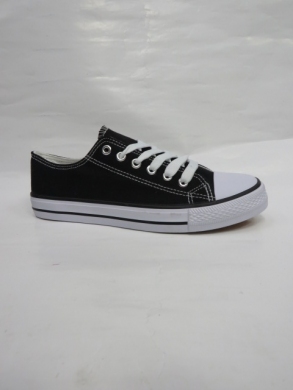 Trampki damskie na płaskim (36-41) JN101BK