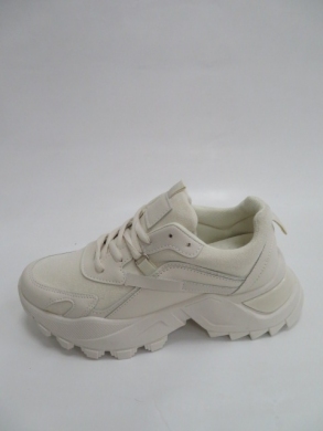 Sneakersy damskie niskie (36-41) GB010 BEIGE