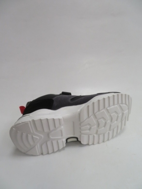 Buty sportowe chłopięce (32-37) E72 BLACK/RED