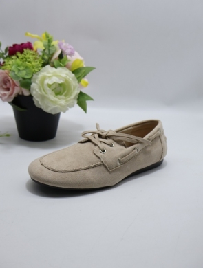 Mokasyny damskie na płaskim (36-41) 68315 BEIGE