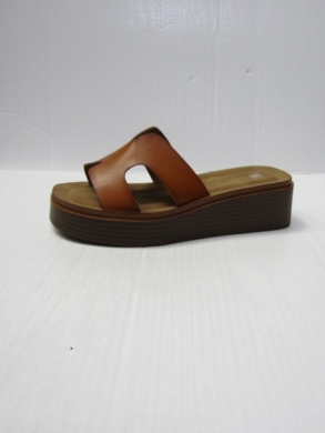 Klapki damskie na koturnie (36-41) M1523 CAMEL