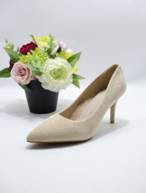 Czółenki damskie na szpilce (36-41) XJK06 BEIGE