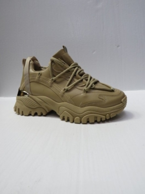 Buty sportowe damskie na płaskim (36-41) AXMB-2 KHAKI