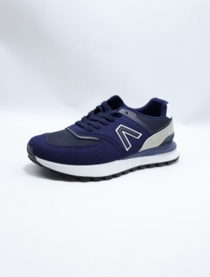 Buty sportowe damskie na płaskim (36-41) 1776 NAVY