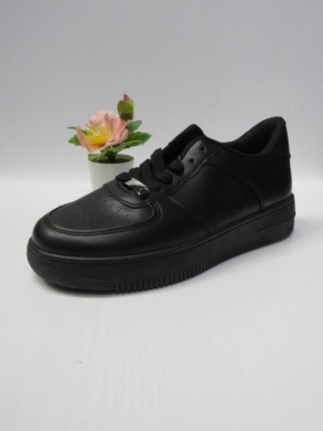 Buty sportowe damskie na płaskim (36-41) EV-43 BLACK