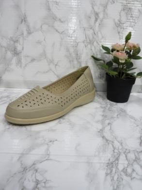 Półbuty damskie na płaskim (39-43) DX8113 BEIGE