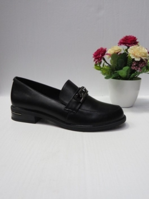Mokasyny damskie na płaskim (36-41) X89202-12-1 BLACK