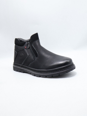 Botki męskie ocieplane (41-46) 9901-21 BLACK
