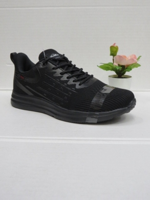 Buty sportowe młodzieżowe (36-41) LXC 8458-H BLACK/BLACK