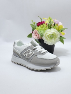 Buty sportowe damskie na płaskim (36-41) 9001 GREY