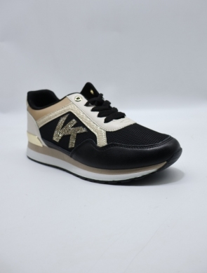 Buty sportowe damskie na płaskim (36-41) LDLJ-172  BLACK