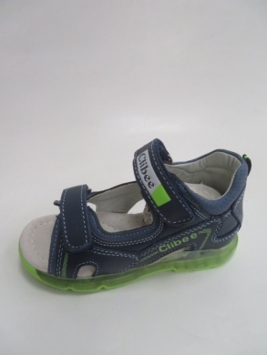Sandały chłopięce (22-27) AB-9 DBLUE/GREEN