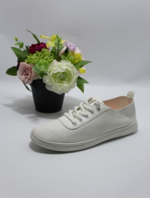Buty sportowe damskie na płaskim (36-41) TQ2403L ALLWHITE