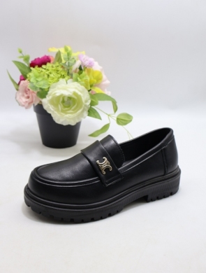 Mokasyny damskie na płaskim (36-41) 0905 BL/PU