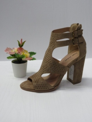 Sandały damskie na obcasie (36-41) BL424 KHAKI