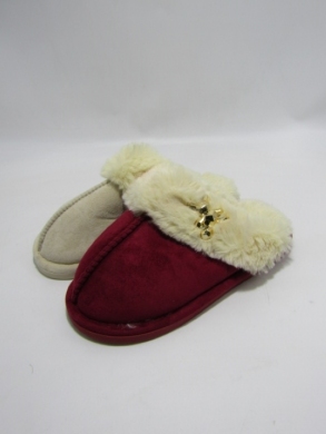 Kapcie damskie ocieplane (37-42) 8804 MIX