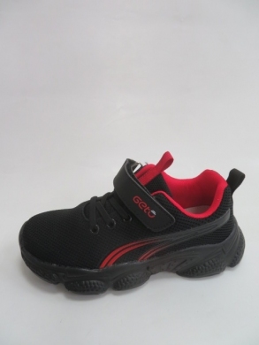 Buty sportowe chłopięce (31-36) F869 BLACK/RED