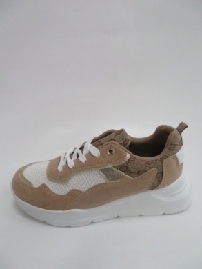 Sneakersy damskie niskie (36-41) S-20 BEIGE