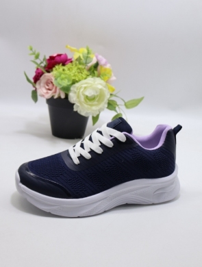Buty sportowe damskie na płaskim (36-41) 8685 NAVY
