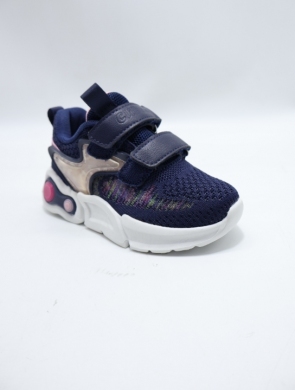 Buty sportowe dziewczęce (32-37) E-53 BLUE/PINK