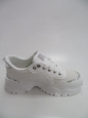 Sneakersy damskie niskie (36-41) 072 WHITE